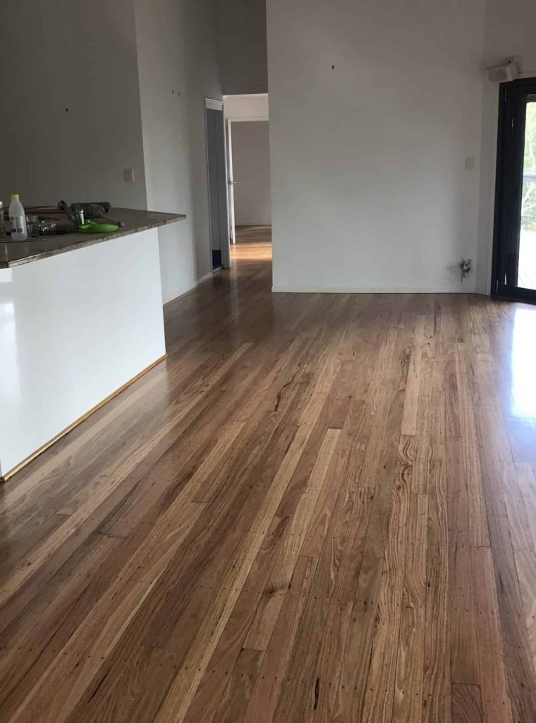 floor in a living room
